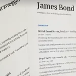 životopis cv na engleskom jeziku
