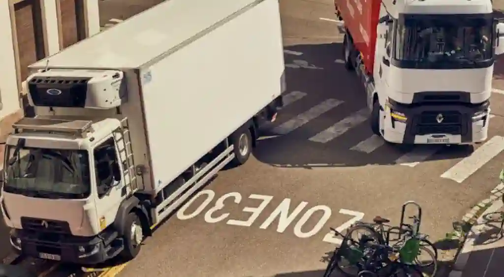 Vozač kamiona Francuska